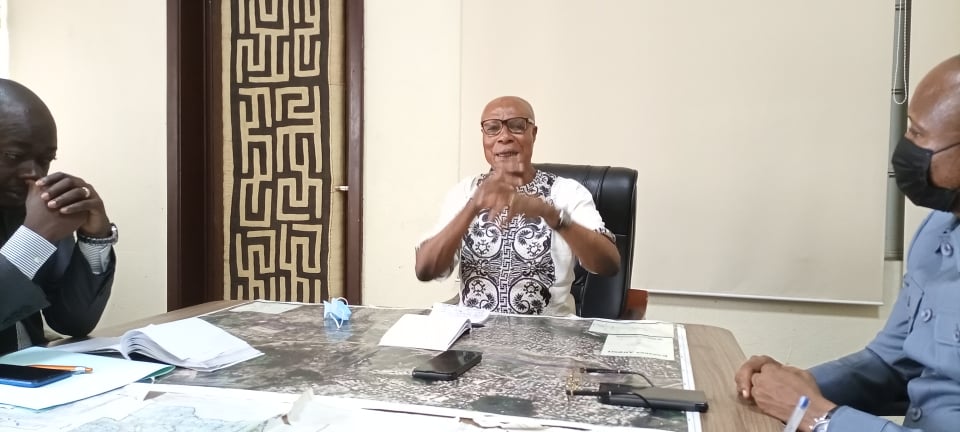 Le gouverneur ad intérim, Tharcisse Kabasuila