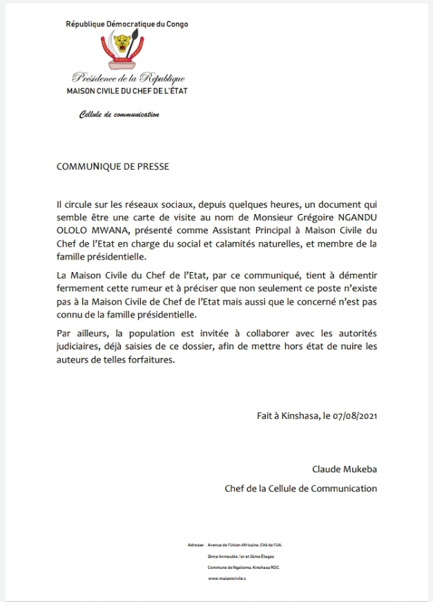 maison civile