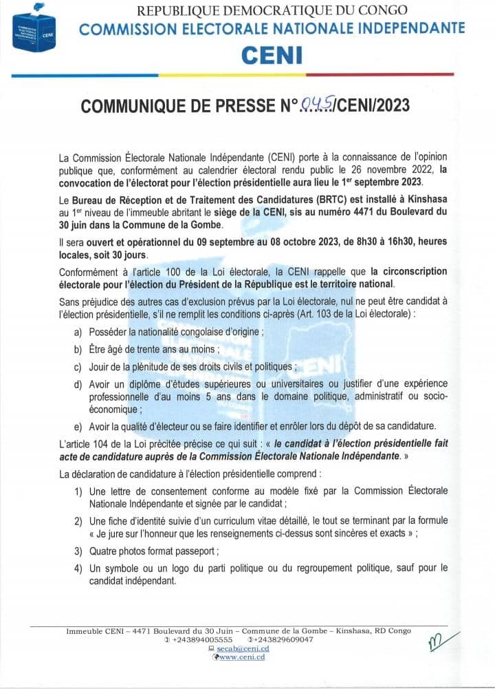 Présidentielle