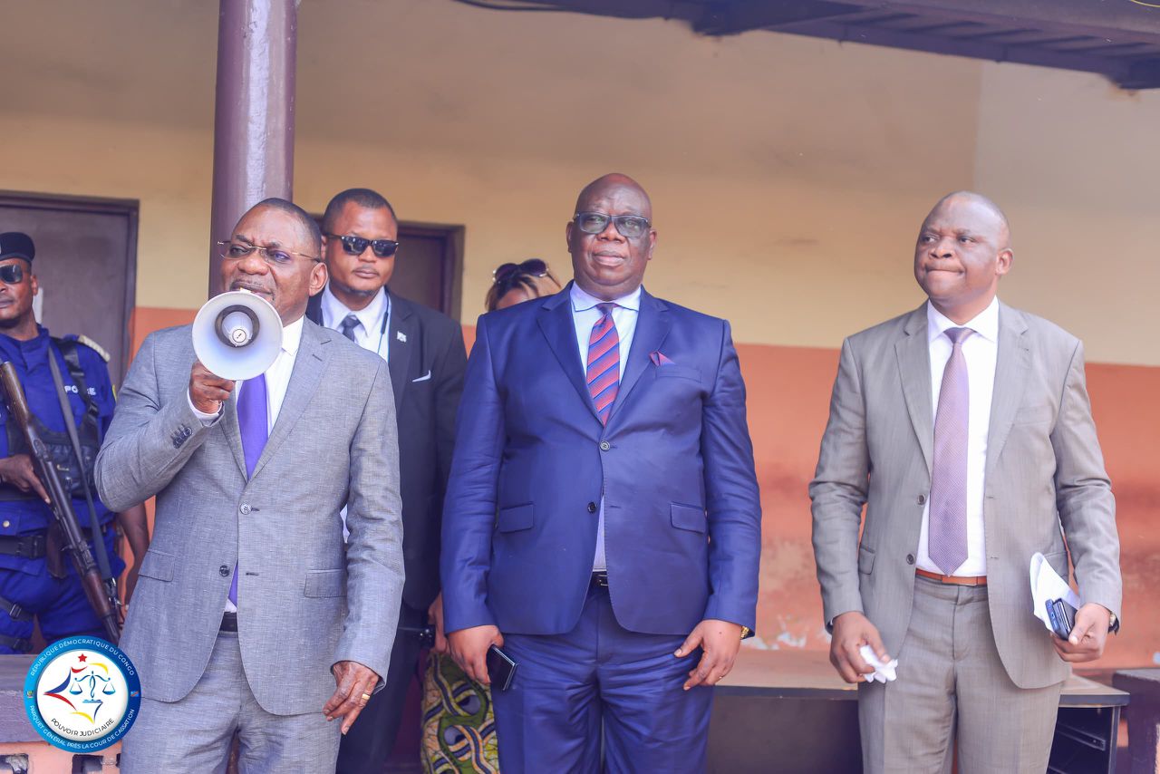 Le Procureur général près la Cour de Cassation Firmin Mvonde Mambu