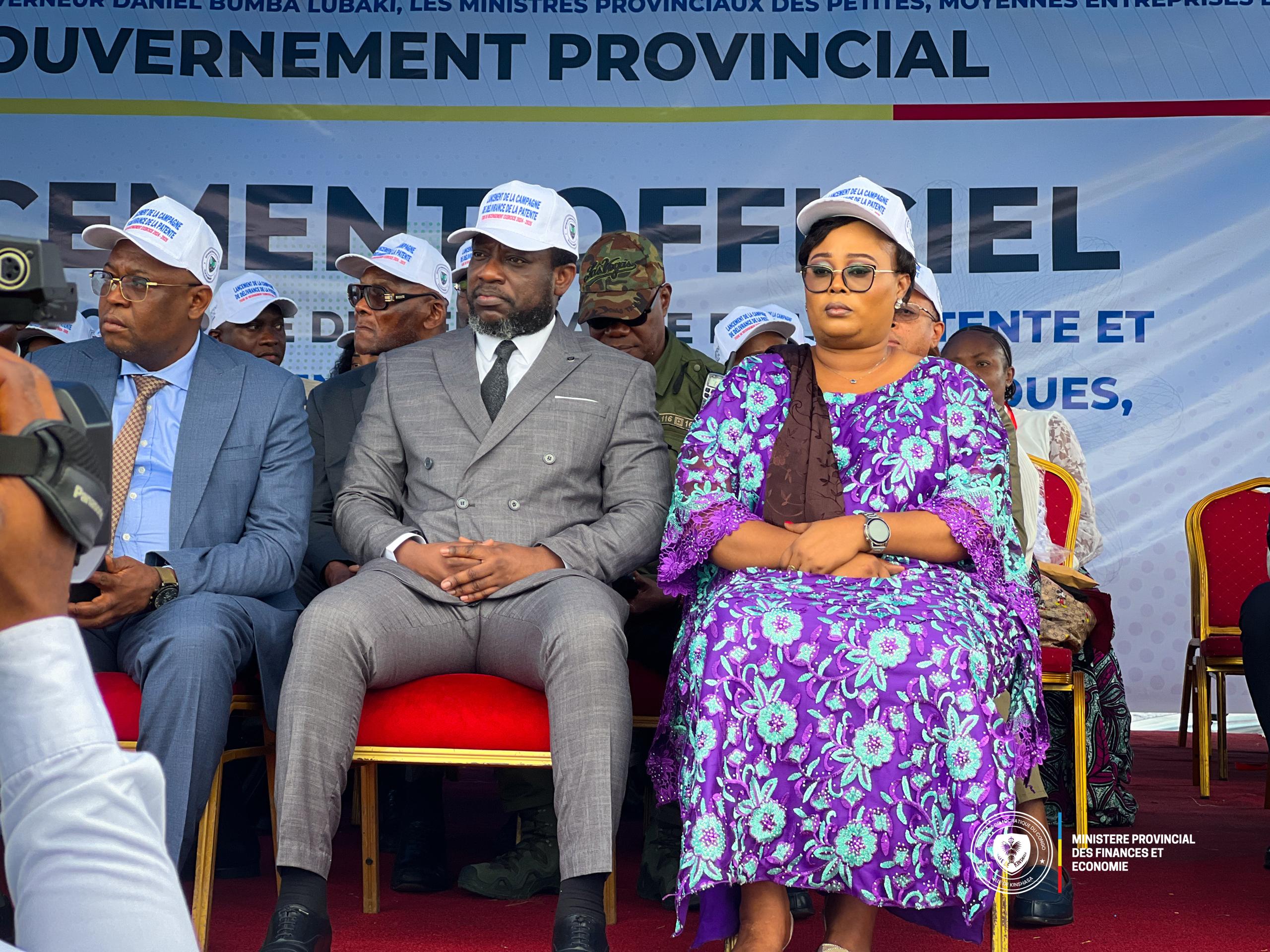 La ministre provinciale des Finances et Economie de Kinshasa Yvette Tembo Kulemfuka