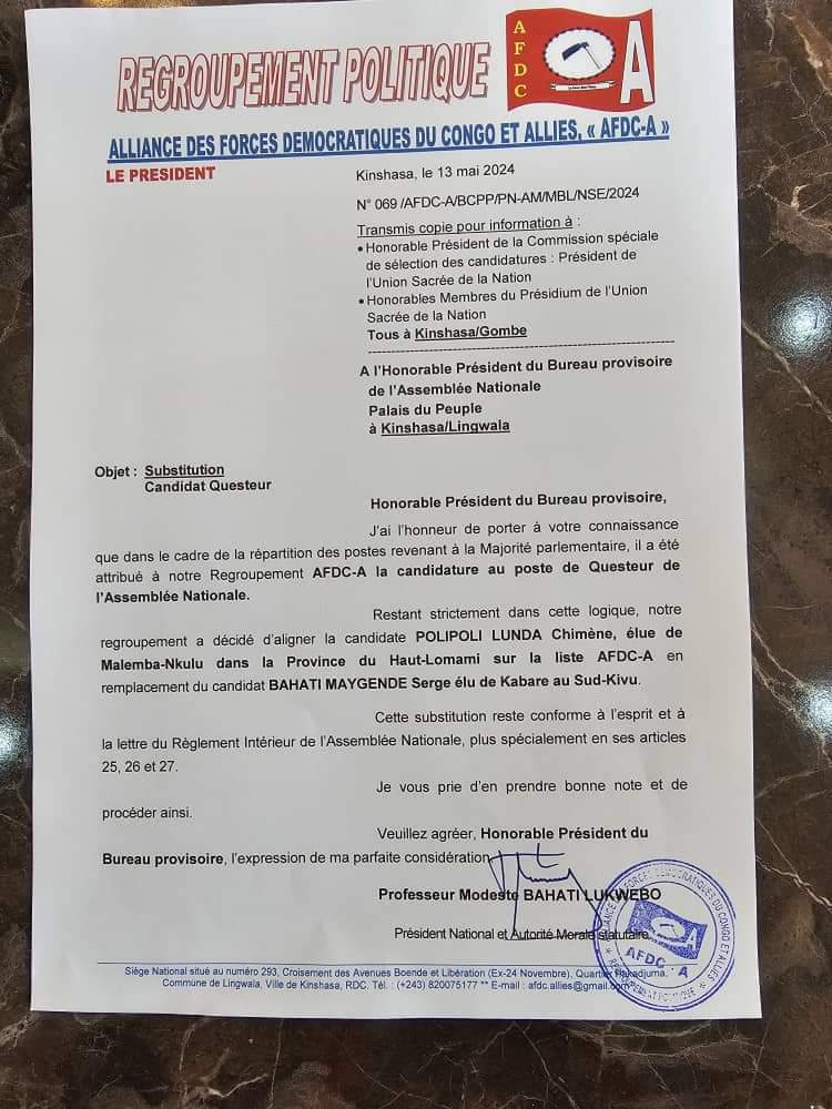 communiqué