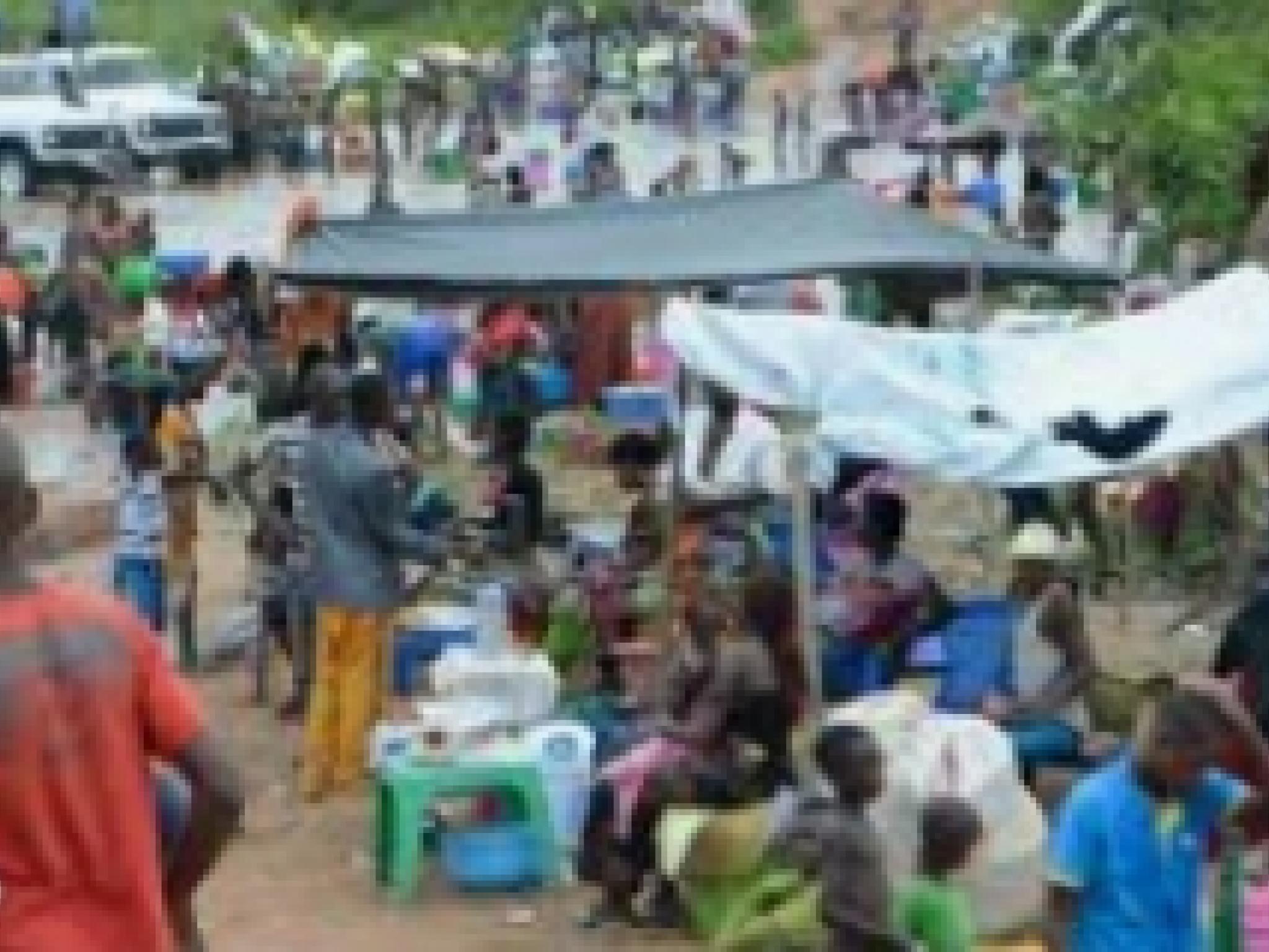Quelques réfugiés refoulés de l'Angola s'installent au Kasaï