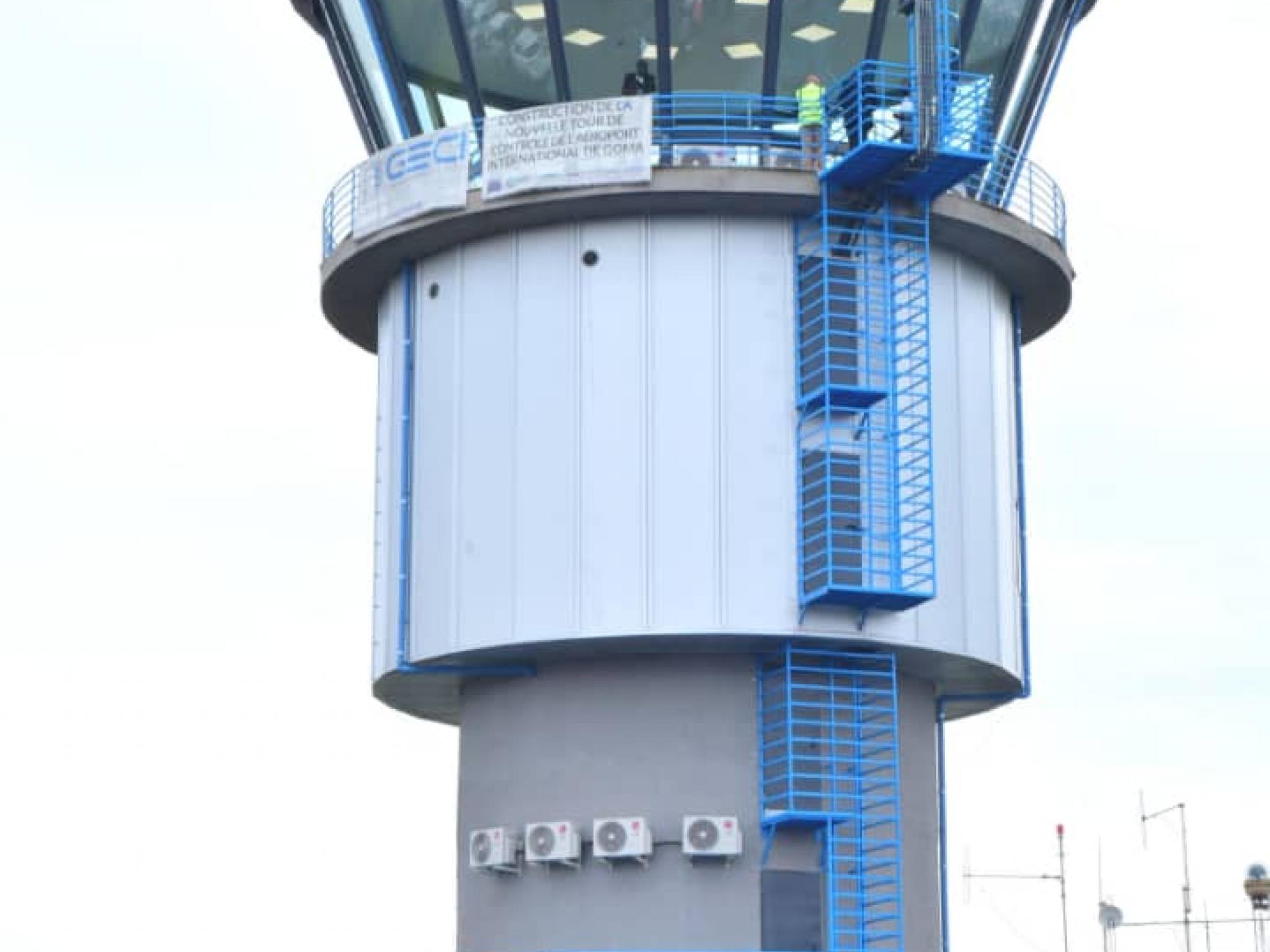 Nord-Kivu: Chérubin Okende inaugure la nouvelle tour de contrôle de l'aéroport international de Goma