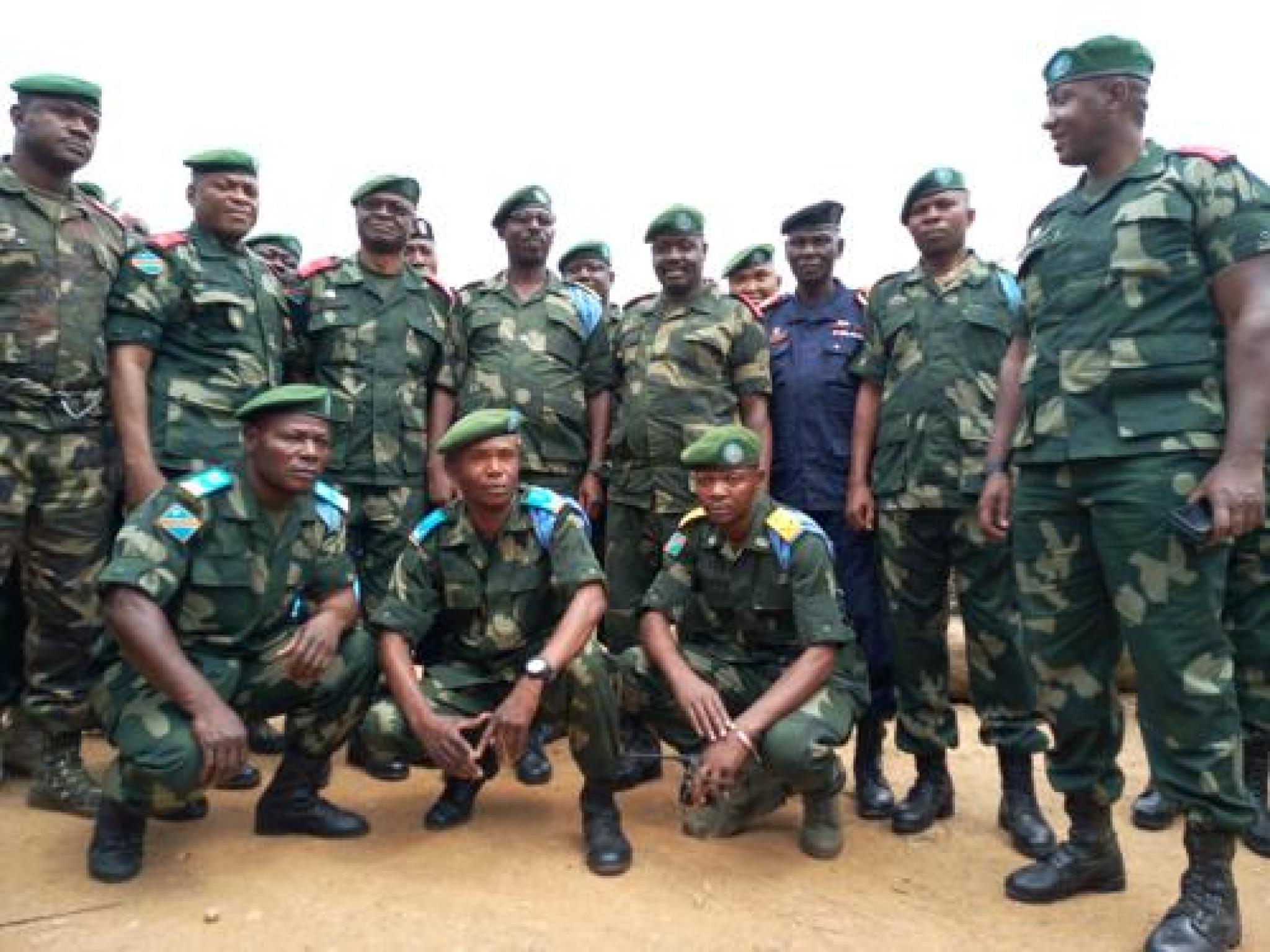 Les militaires des FARDC, en plein état de siège