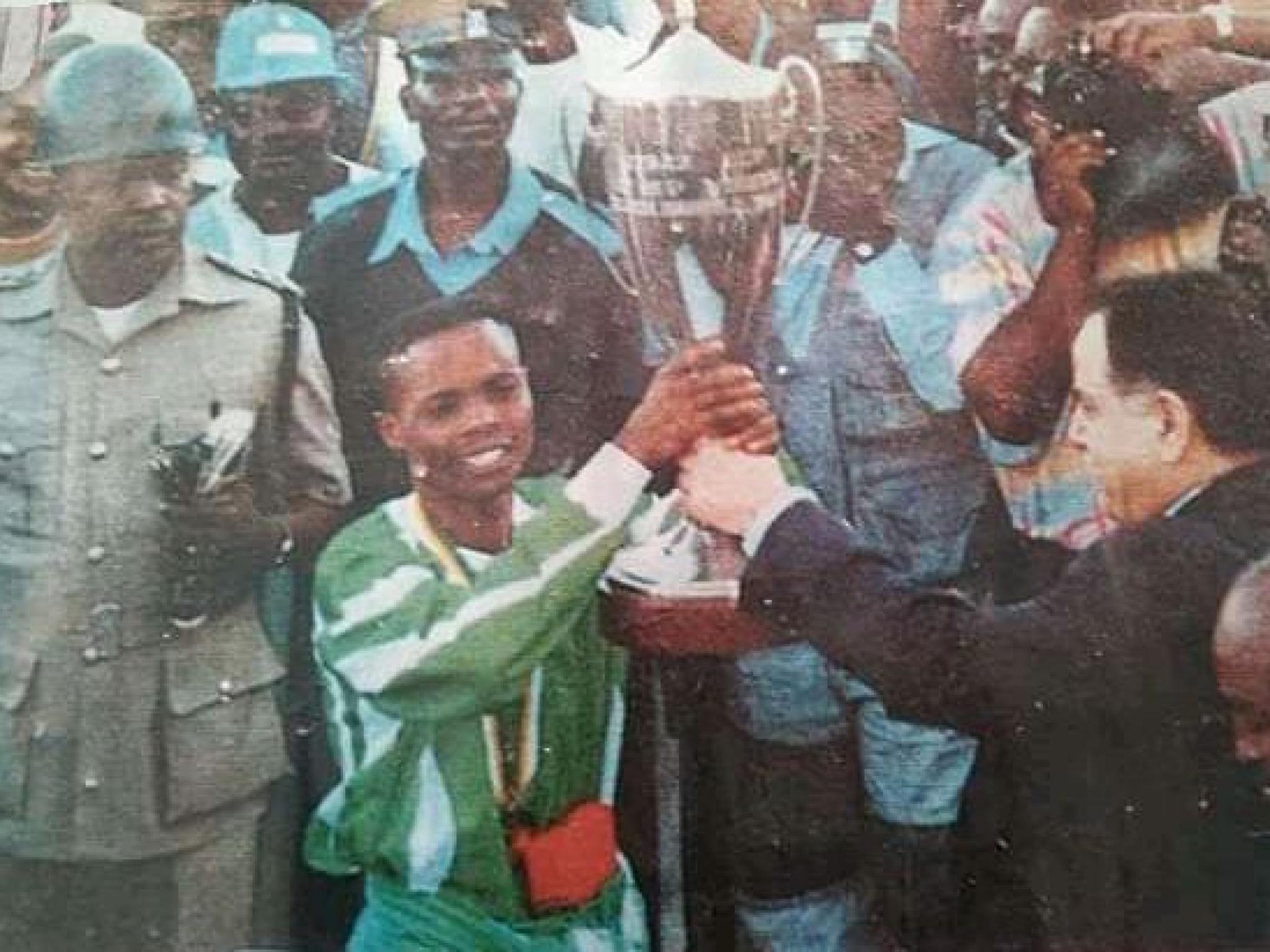 La victoire de Motema pembe en coupe des vainqueurs des coupes en 1994