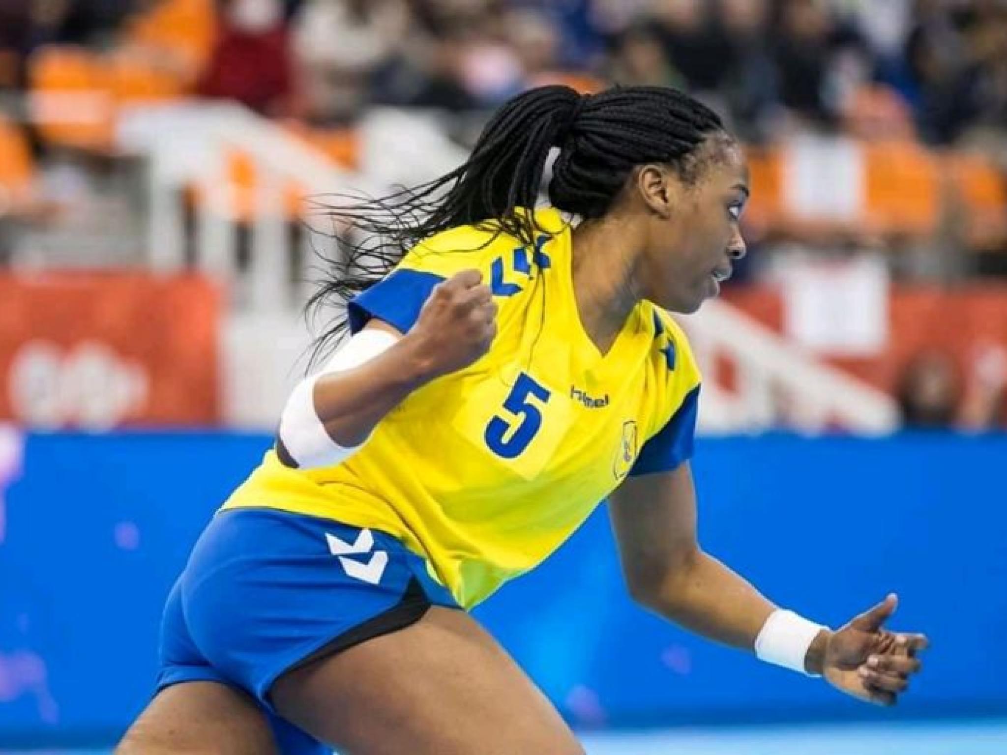 Une joueuse congolaise de Handball. [Photo d'illustration]