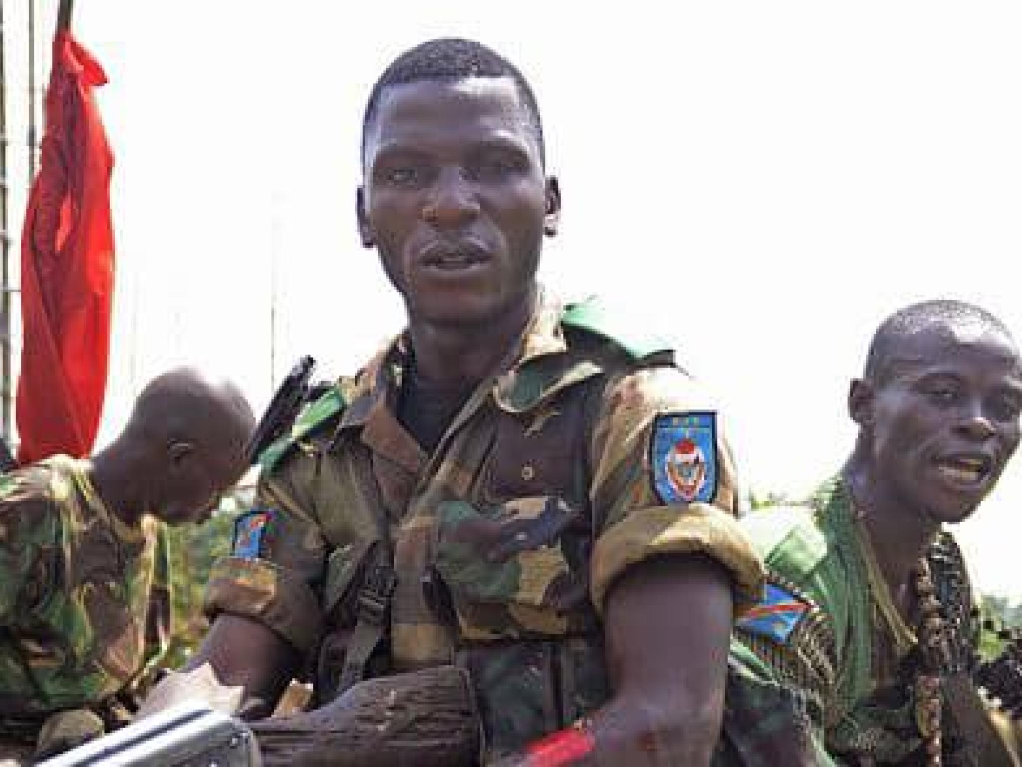 Une patrouille de l’armée congolaise rentrant à Beni après une embuscade qui a coûté la vie à leur colonel, le 2 janvier 2014. [Photo d’illustration]