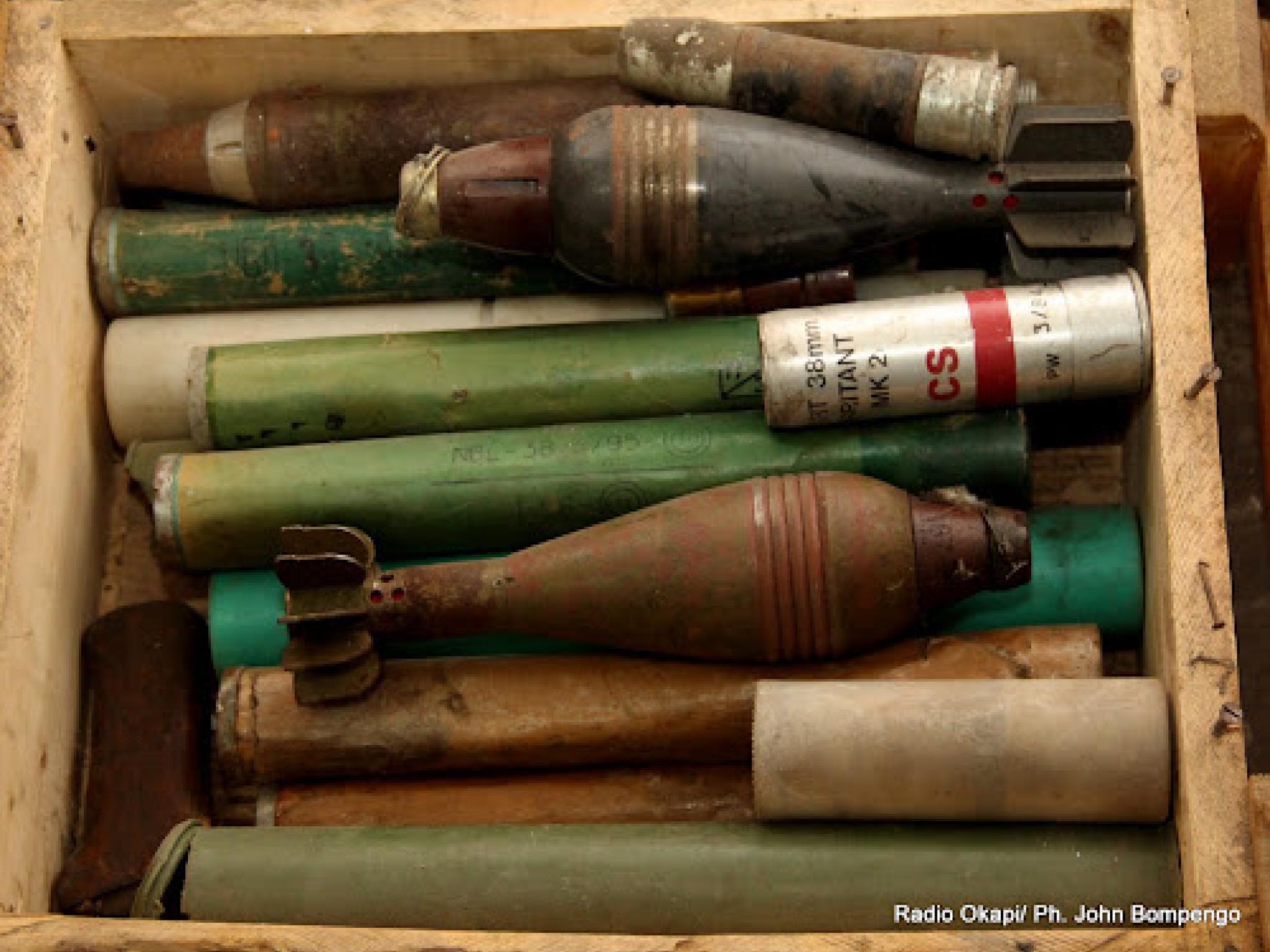 Des explosifs dans un dépôt d'armes (photo d'illustration)