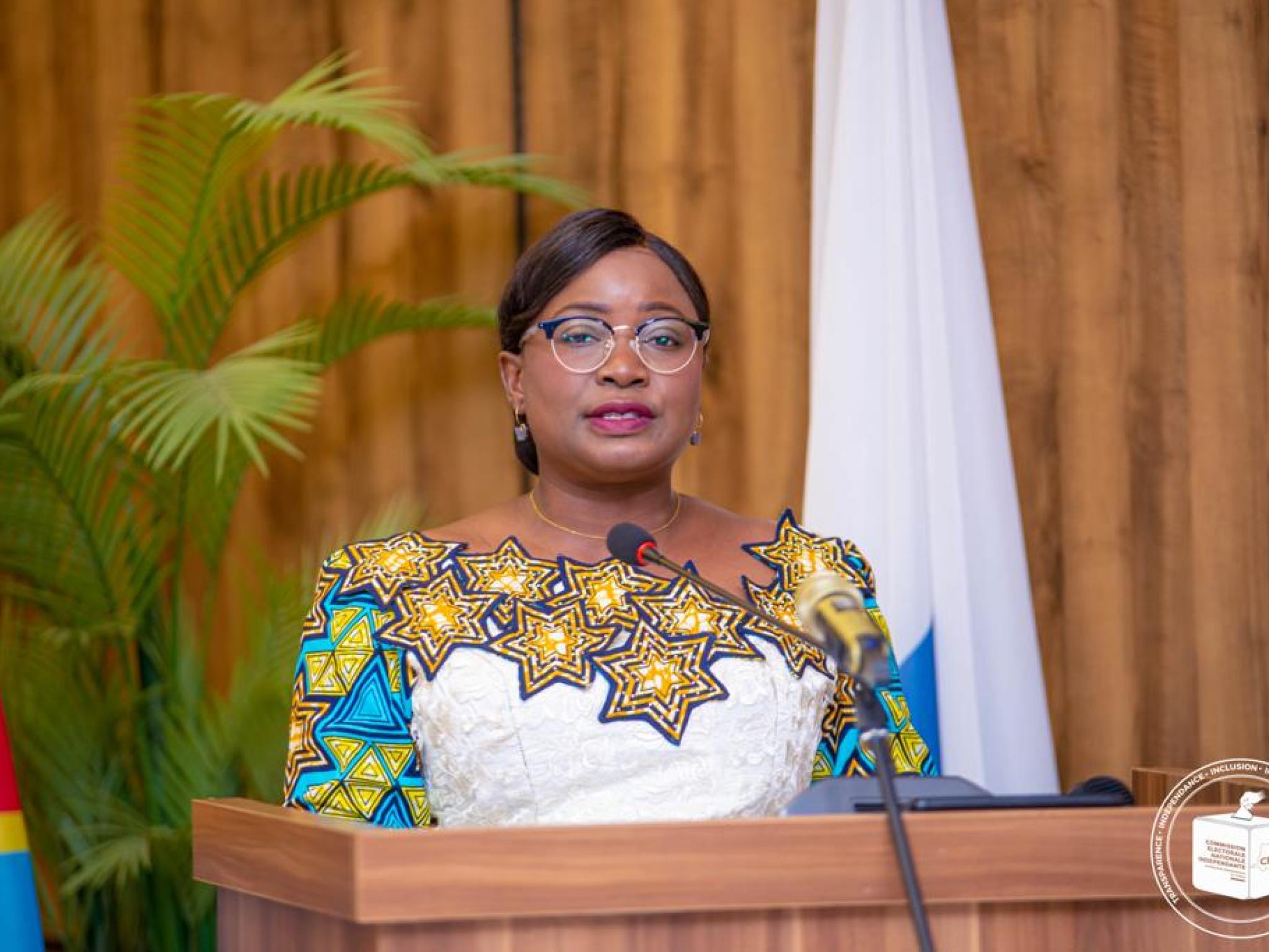 Le rapporteur de la CENI, Patricia Nseya