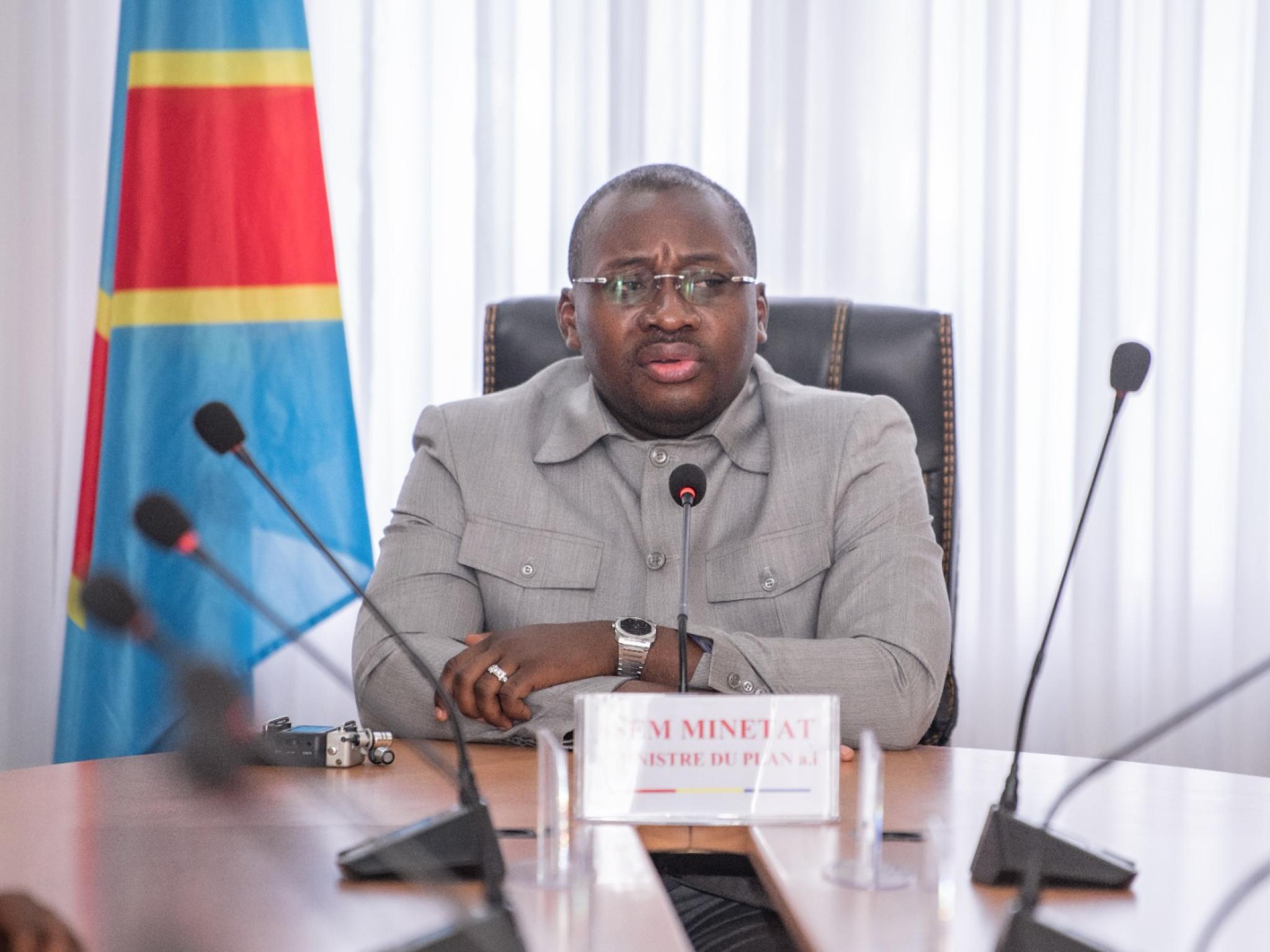 RDC désigné ministre d'État ai au plan, Guy Loando prêche l'assiduité