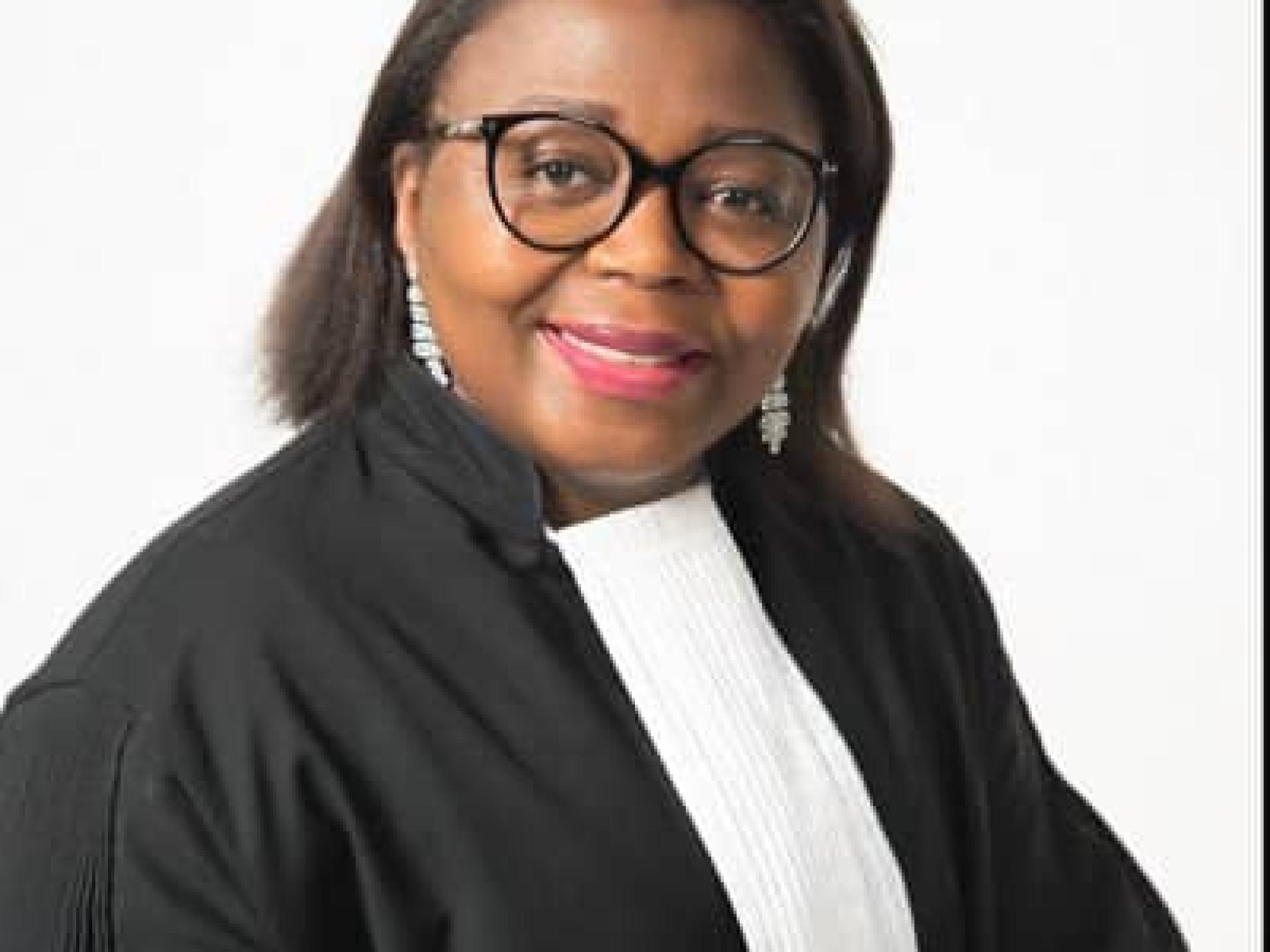 Evelyne Ombeni, avocate à la CPI