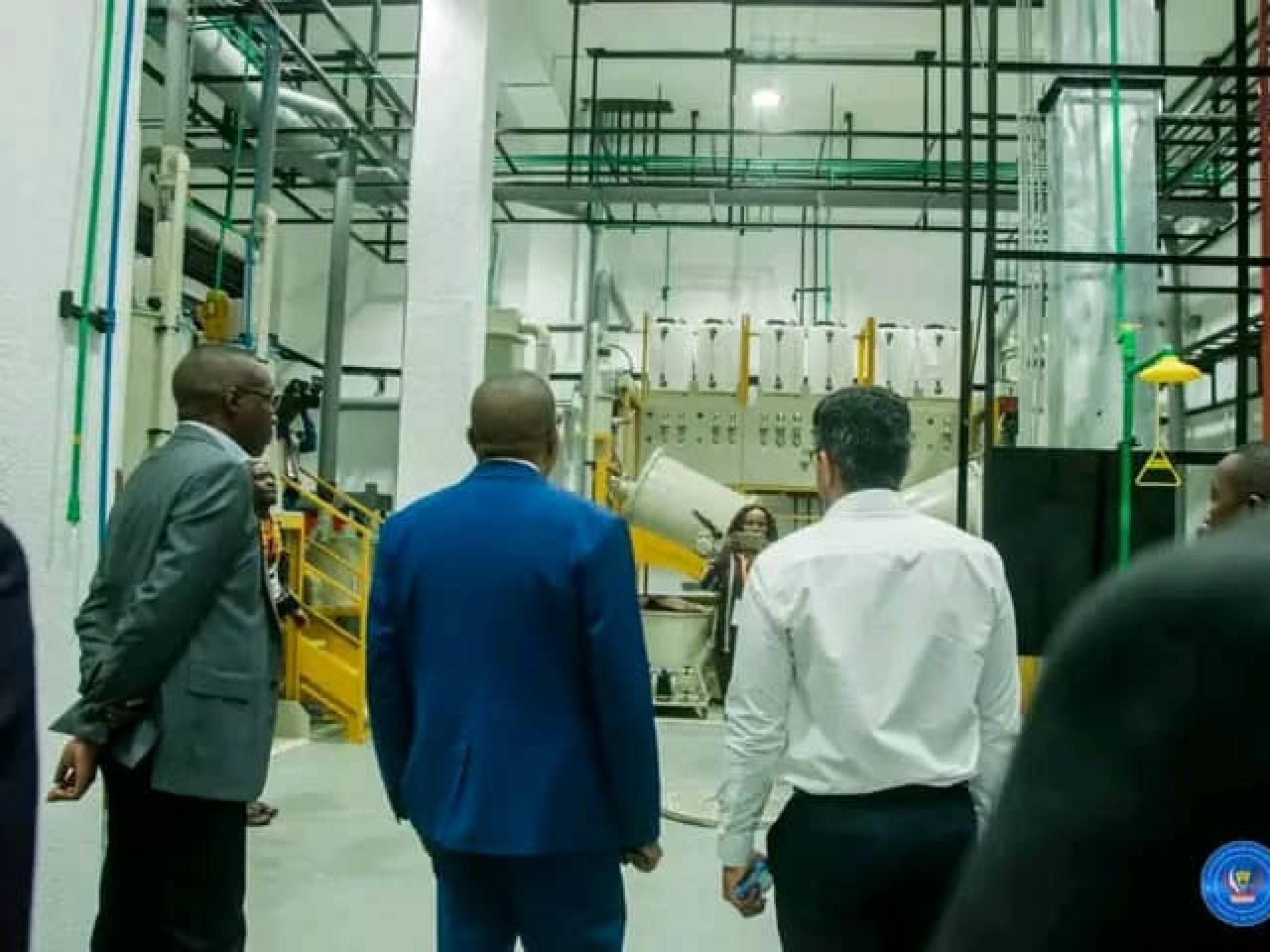La société Congo Gold Raffinerie située dans le Kivu dans la frontière entre la RDC-Rwanda et Burundi.
