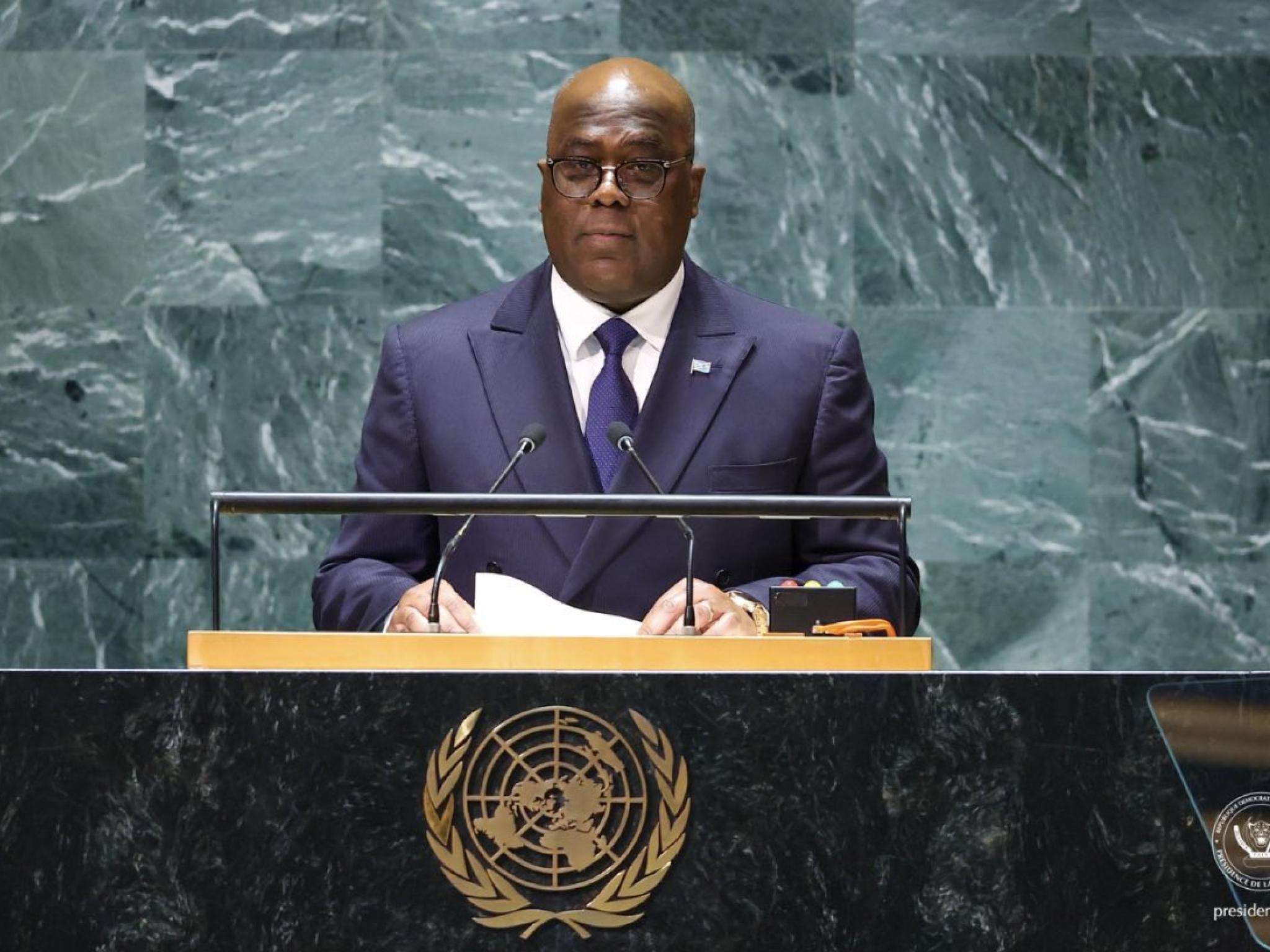 Assemblée générale de l'ONU : Félix Tshisekedi rassure de la tenue des ...