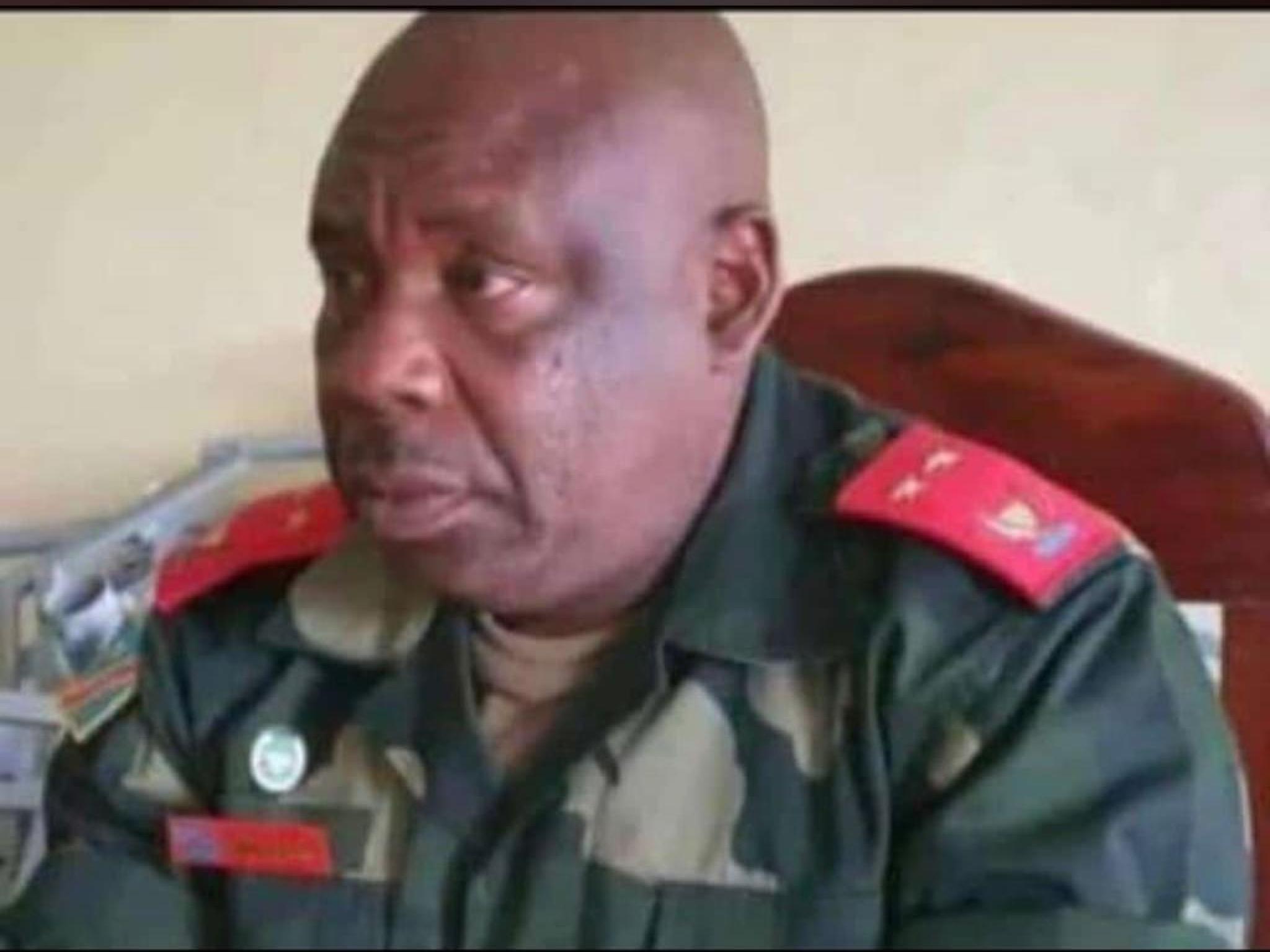 Le général-major Cirimwami Nkuba Peter nouveau commandant des opérations militaires au Nord-Kivu.