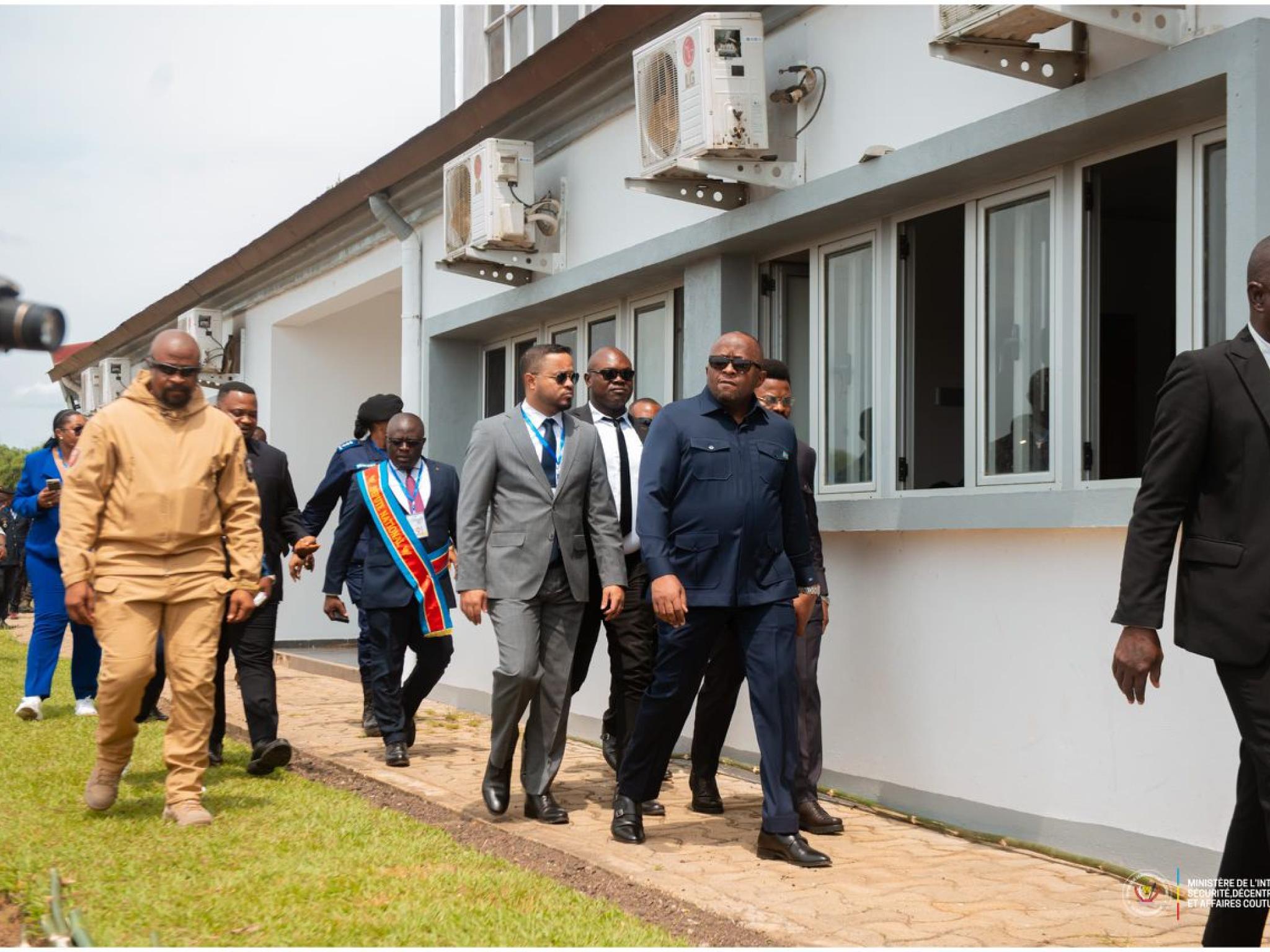 Bangboka Rdc Kisangani : le VPM Jacquemain Shabani, depuis l’aéroport de Bangboka ...