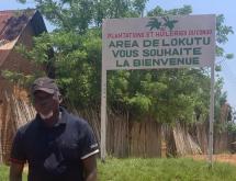 Le militant Jean- François Mombia lors de sa descente à la PHC, dans la province de Tshopo