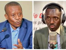 Le Président national de l'ASADHO, Jean-Claude Katende et l'opposant congolais Prince Epenge