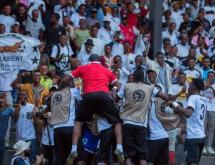Les joueurs du TP Mazembe en pleine célébration d'un but à Kamalondo. [Photo d'illustration]
