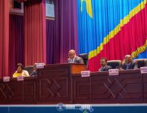 Les membres du Bureau de la Chambre basse du Parlement lors de la plénière tenue mardi 28 avril 2026
