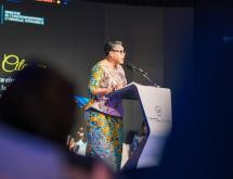 La Première Ministre, Cheffe du Gouvernement de la République démocratique du Congo, Judith Suminwa Tuluka