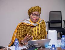 Clarisse PHOLA TEDIKA Secrétaire Permanente Provinciale du Corps des Assistants Sociaux ville de Kinshasa