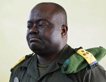 Le colonel Jean de Dieu Mambweni, condamné à mort pour crime de guerre dans le cadre du procès sur l'assassinat de deux experts des Nations Unies