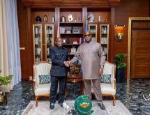 Le président burundais Evariste Ndayishimiye et son homologue congolais Félix-Antoine Tshisekedi Tshilombo, à Kinshasa [ Photo d'illustration]