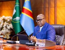 Le Président Félix Tshisekedi lors de la réunion du conseil des ministres [photo d'illustration]