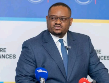 Doudou Fwamba,  ministre des Finances en RDC