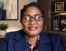 Clarisse Phola Tedika, secrétaire permanente provinciale du Corps des assistants sociaux (CASo)