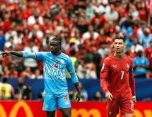 Axel Tuanzebe et Cristiano Ronaldo. [Photo d'illustration]