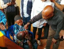 Un enfant recevant son vaccin lors du lancement officiel de la campagne [photo d'illustration]