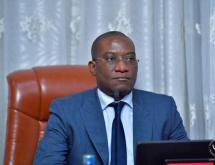 Le ministre du Plan, Guylain Nyembo, lors d'une réunion de Conseil des ministres [photo d'illustration]