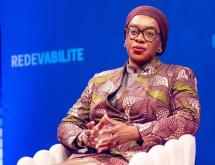 Yolande Elebe, ministre de la Culture, Arts et Patrimoine