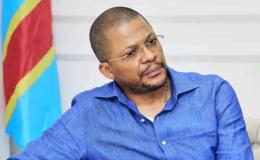 Le ministre congolais des Sports et Loisirs Didier Budimbu