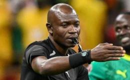 L'arbitre congolais Jean-Jacques Ndala lors de la finale Maroc-Sénégal. [Photo d'illustration]