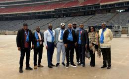 La délégation de RDC en prospection des sites de la Coupe du Monde à Houston