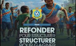 Affiche du projet de campagne de Veron Mosengo, candidat président de la FECOFA