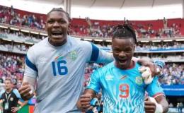 Timothy Fayulu et Bryan Cipenga lors de la finale des barrages intercontinentaux. [Photo d'illustration]