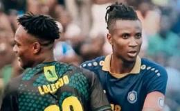 Un joueur de l'AS VClub et celui du FC les Aigles du Congo. [Photo d'illustration]