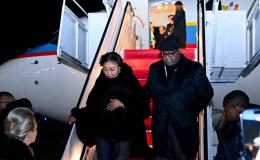 Félix Tshisekedi et son épouse Denise Nyakeru.