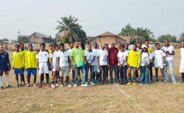 La photo du coup d'envoi du tournoi d'unification du trophée sha ilamba