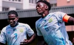Jules Ahoka et l'un de ses coéquipiers des Léopards U23. [Photo d'illustration]