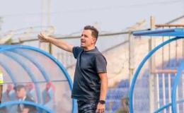 Alberto Samson, coach du FC Les Aigles du Congo, lors d'un match avec un club kinois [photo d'illustration]