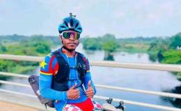 Le cycliste congolais Miguel Masaïsaï. [Photo d'illustration]