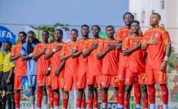 Les Léopards U23 de la RDC lors du match face à la Mauritanie à Nouakchott.