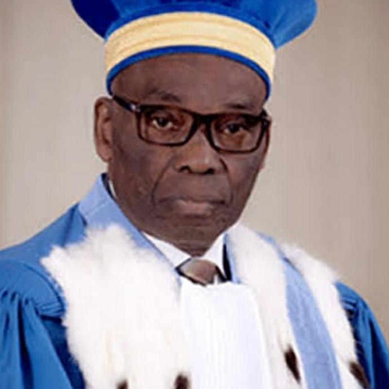 Benoît Lwamba, ancien président de la cour constitutionnelle
