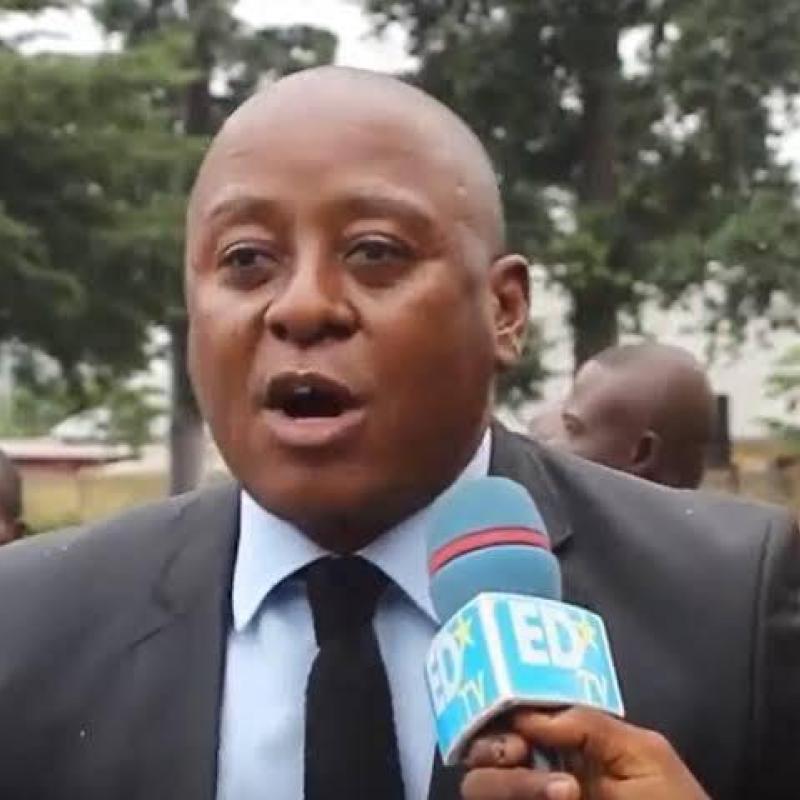 Kovo Ingila, vice-président de l'Interfédéral du MLC/ ville de Kinshasa