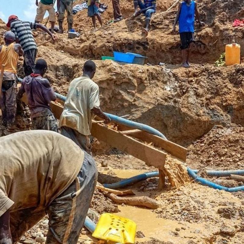 Un site d'exploitation minière artisanale au Lualaba. [Photo d'illustration]